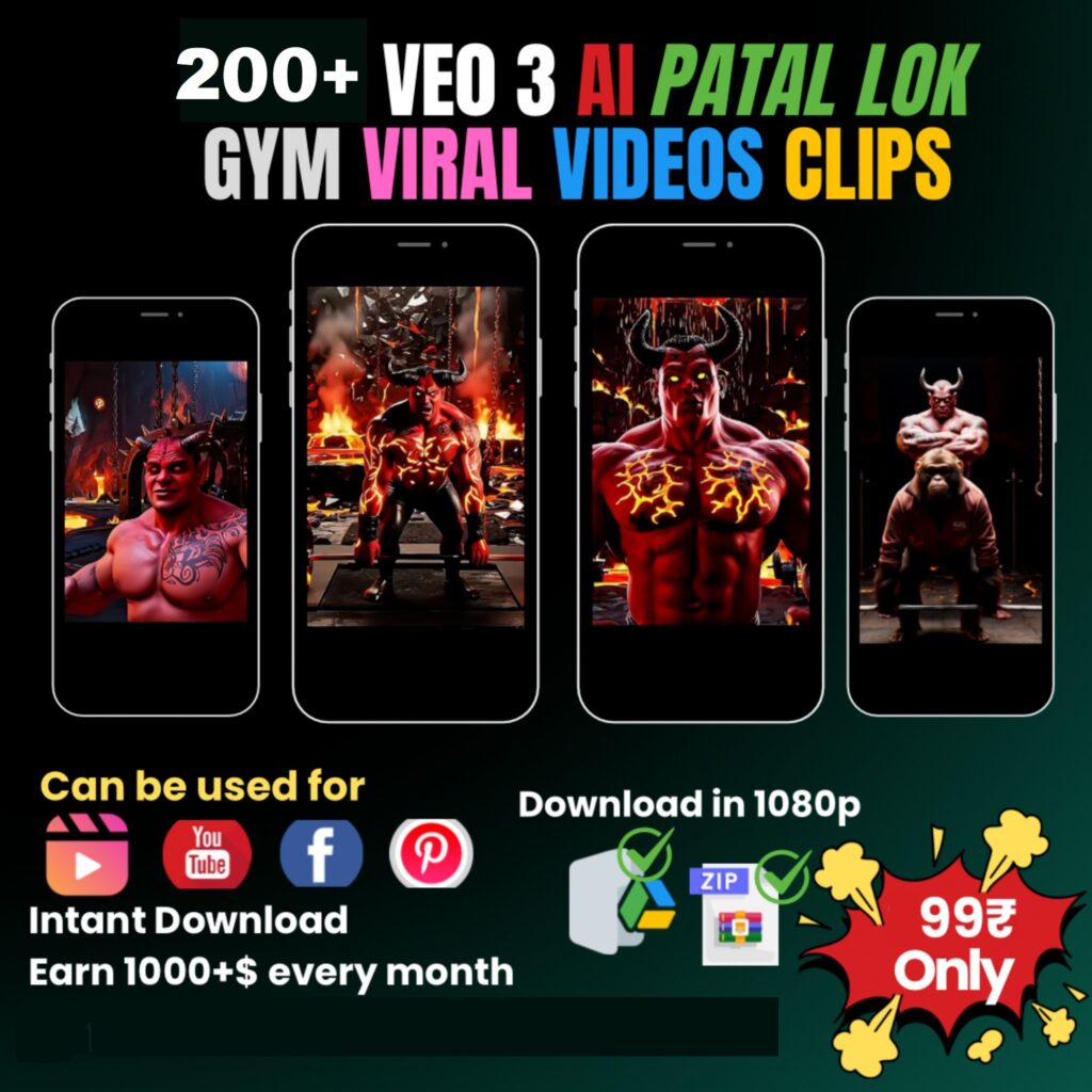 200+ AI Viral Patal Lok Reels