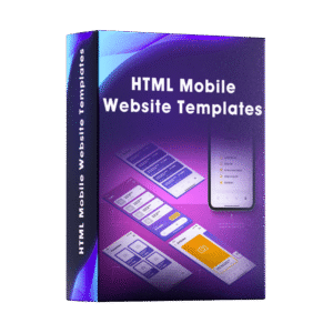 HTML Mobile Website Templates HTML Mobile Website Templates